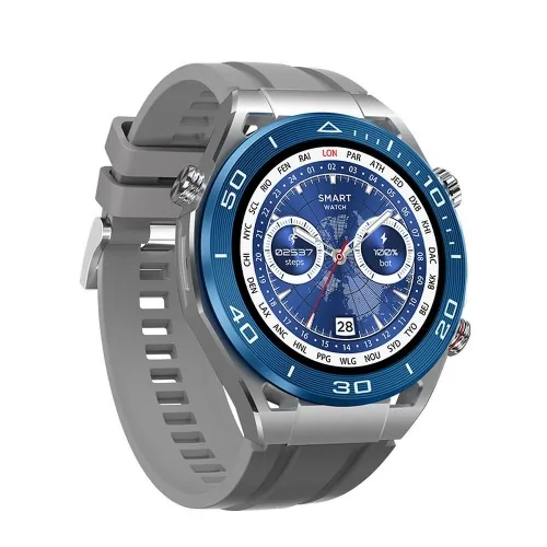 HOCO smartwatch Y16 AMOLED s funkcijom razgovora, srebrni